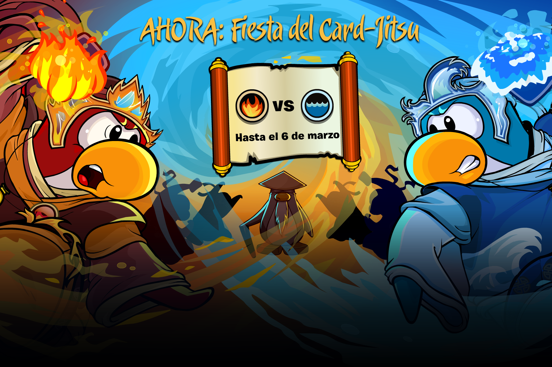 Fondos Card-Jitsu! | Club Penguin Classic